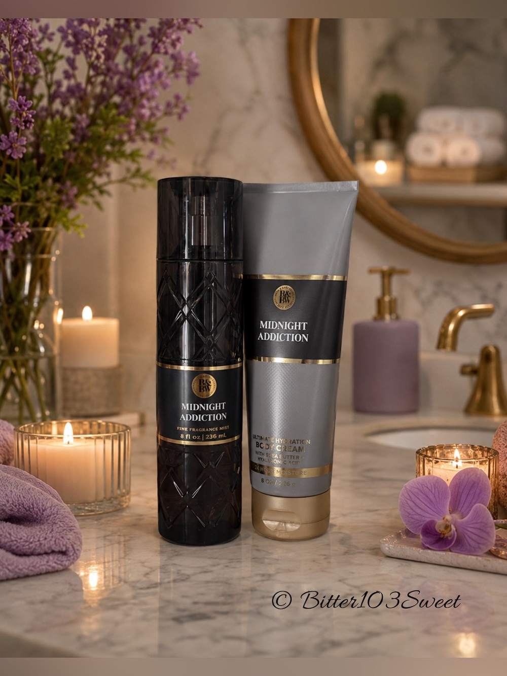 Bath & Body Works Midnight Addiction 2 Pc Set